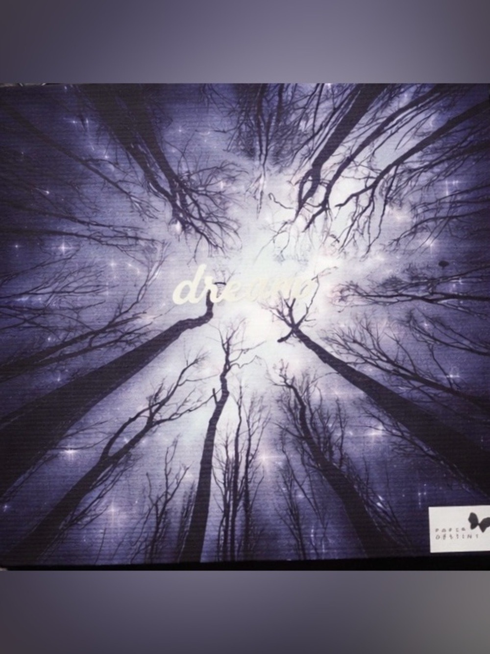 Papyrus Canvas Art “Dream” by Paper Destiny 11” x 9”